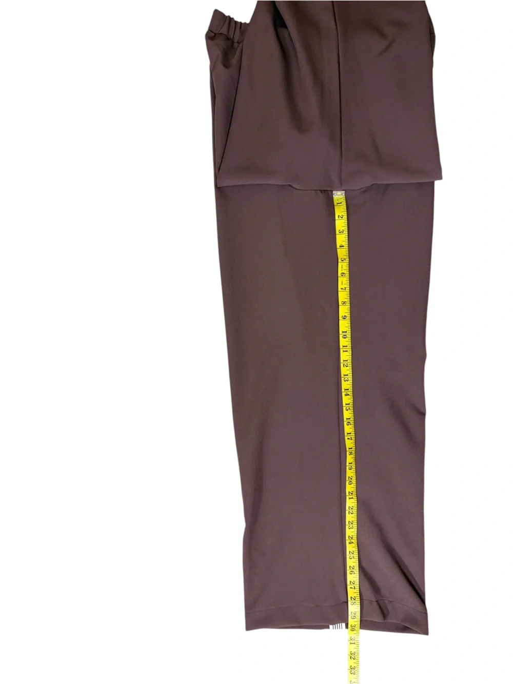 Maeve for Anthropologie “Aaron” Brown Wide-Leg Track Pants Cream Side Stripe NWT